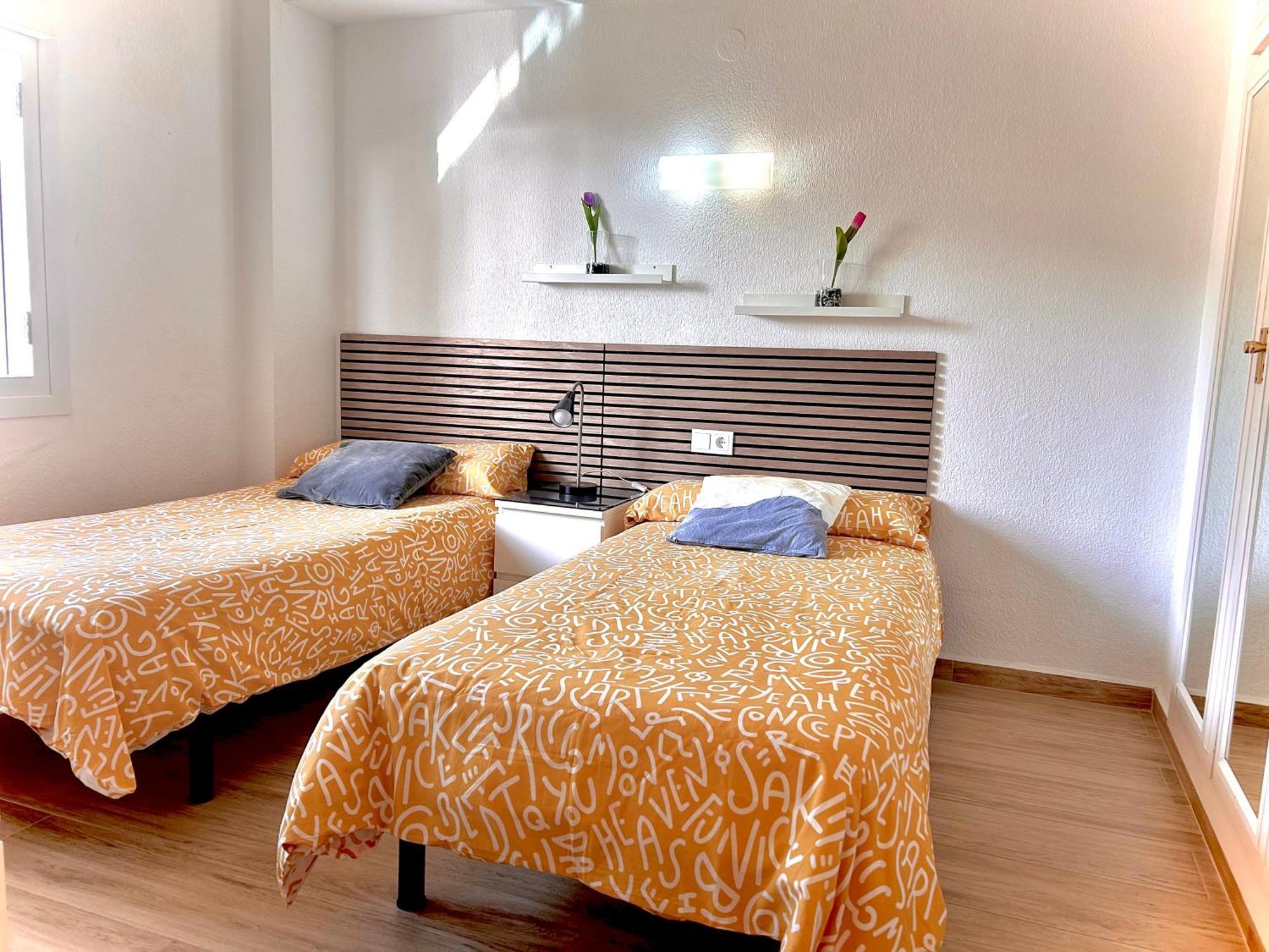Apartamento 2 Dormitorios En Primera Linea De Playa San Cristobal อัลมูเญการ์ ภายนอก รูปภาพ